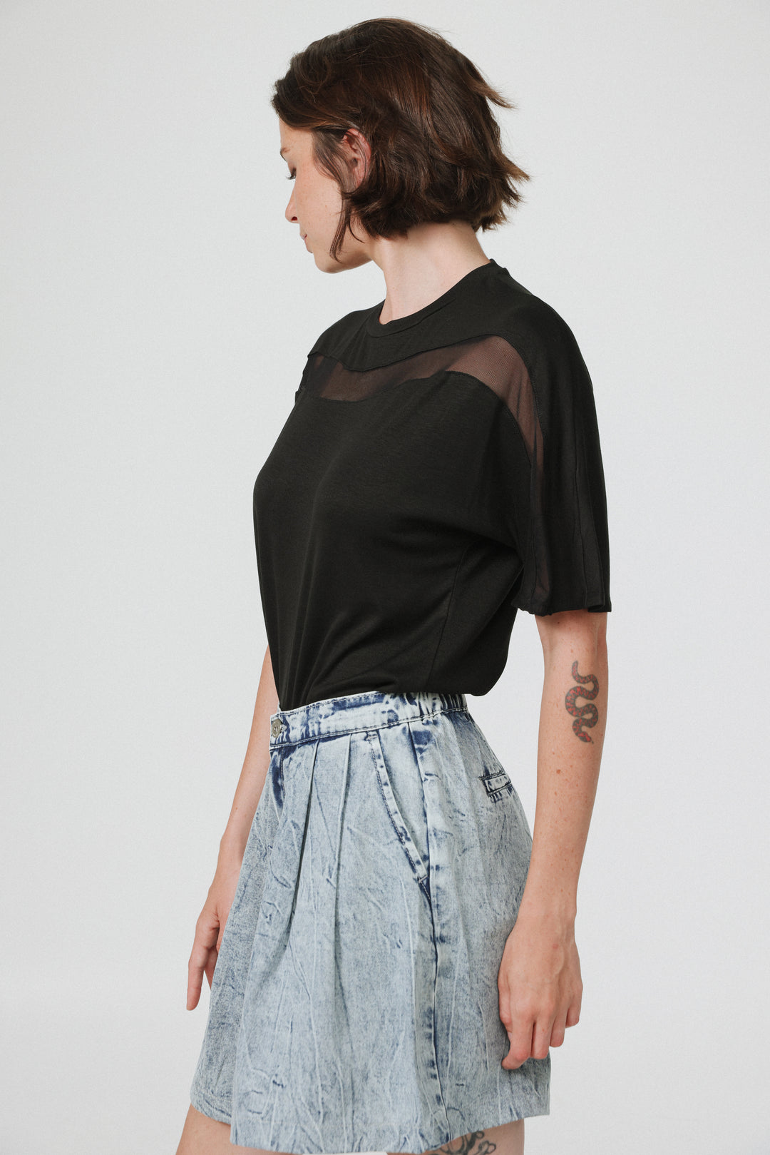 Roads Black T-Shirt