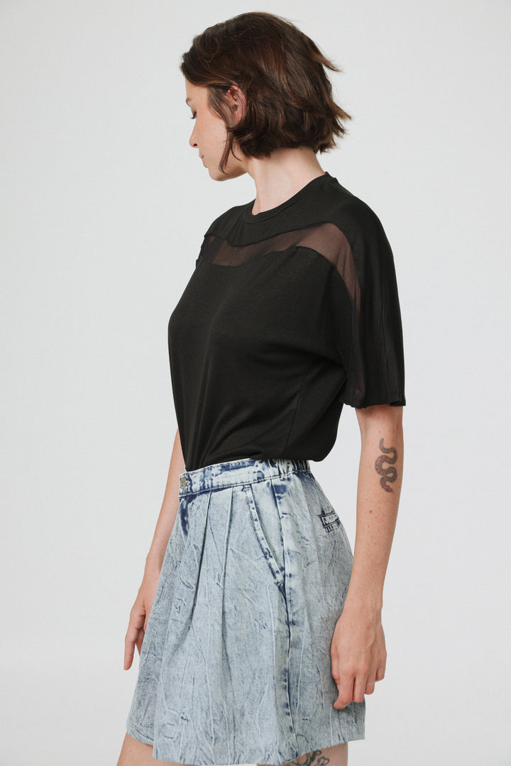 Roads Black T-Shirt