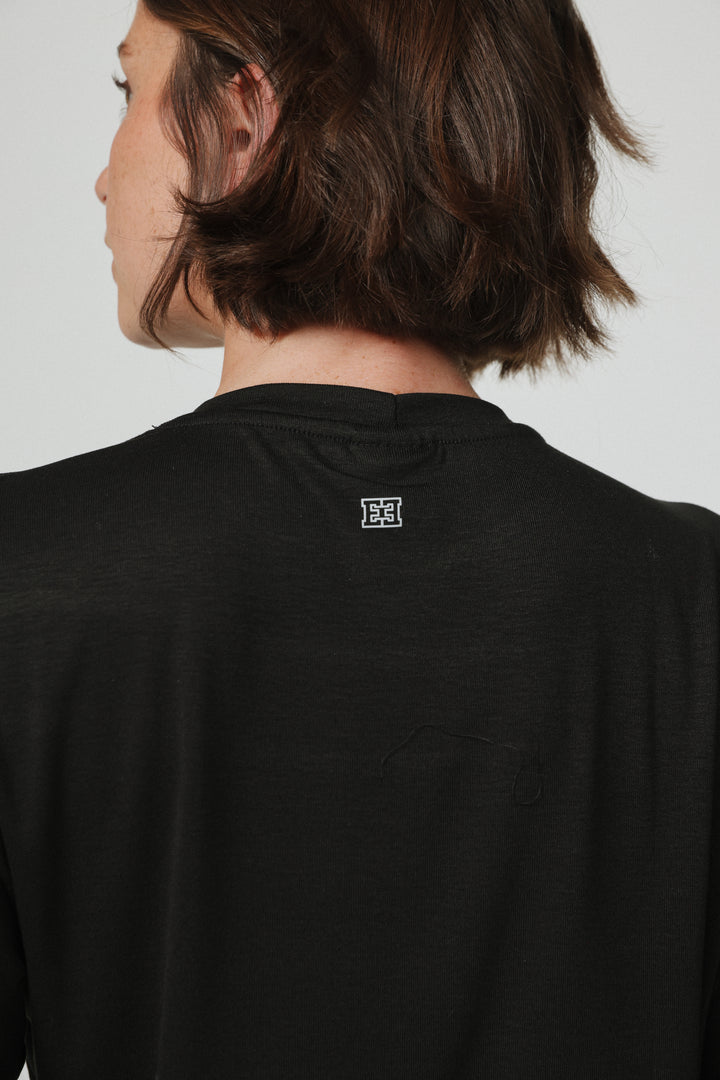 Roads Black T-Shirt