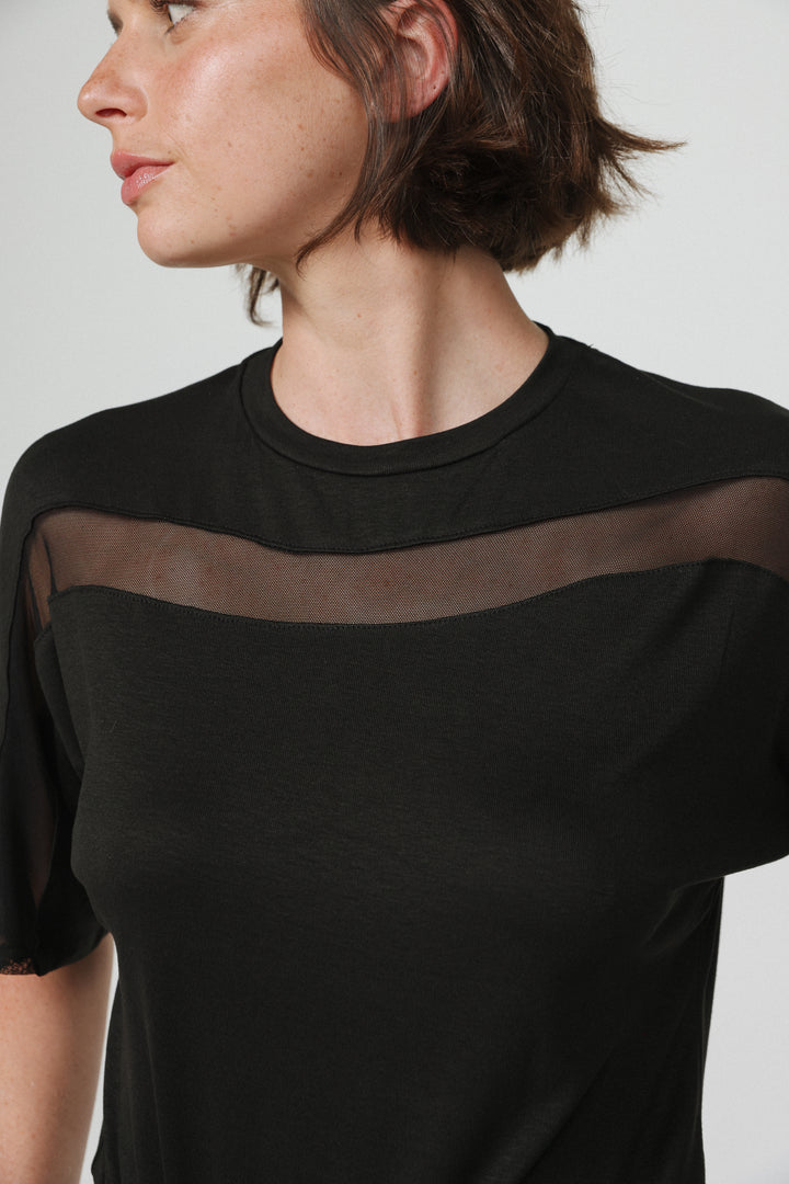 Roads Black T-Shirt