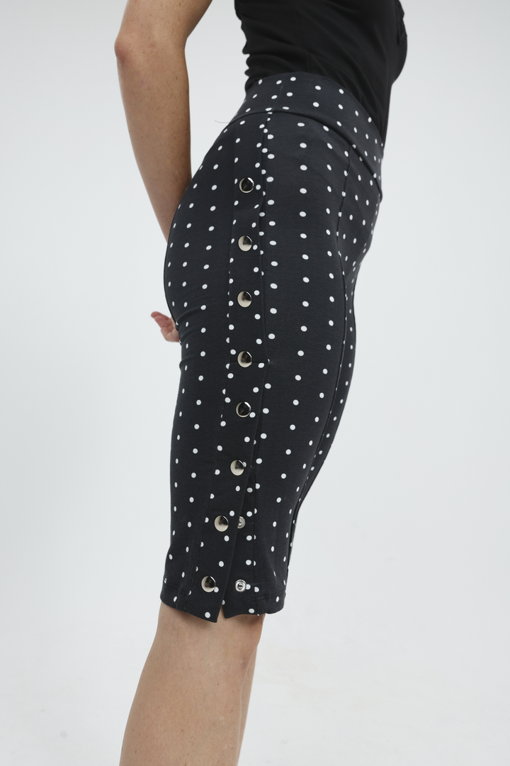 Snaps Black Dots Leggings