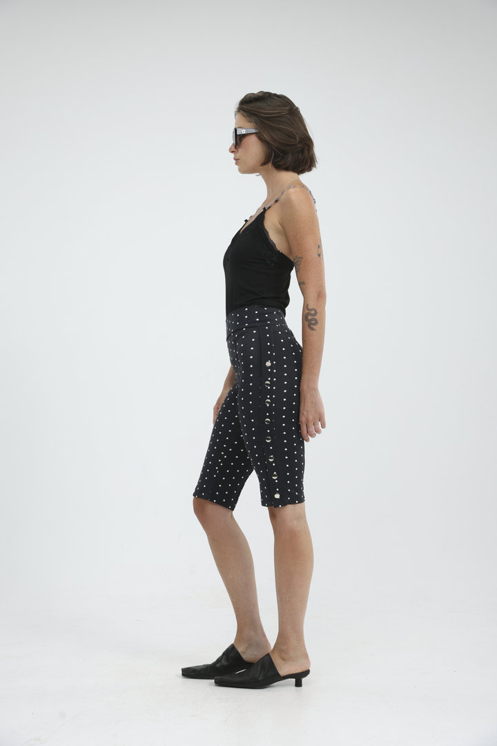 Snaps Black Dots Leggings