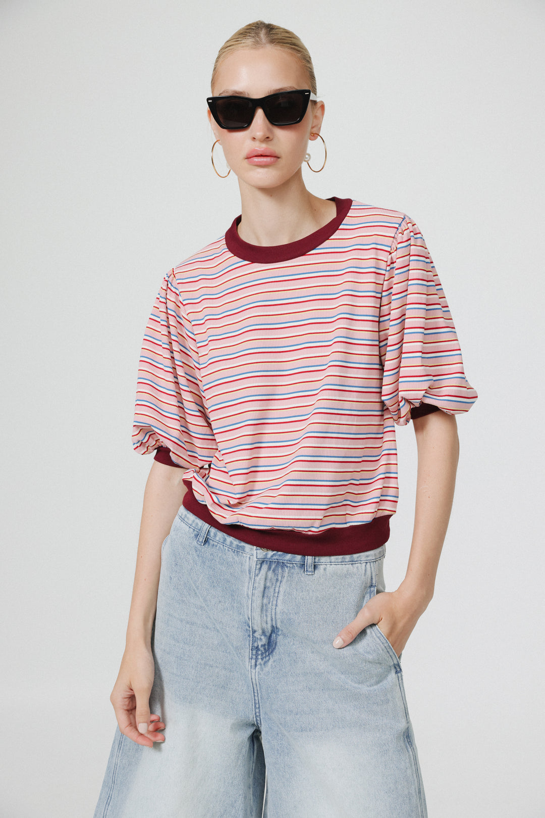 Wonder Pink Striped T-Shirt