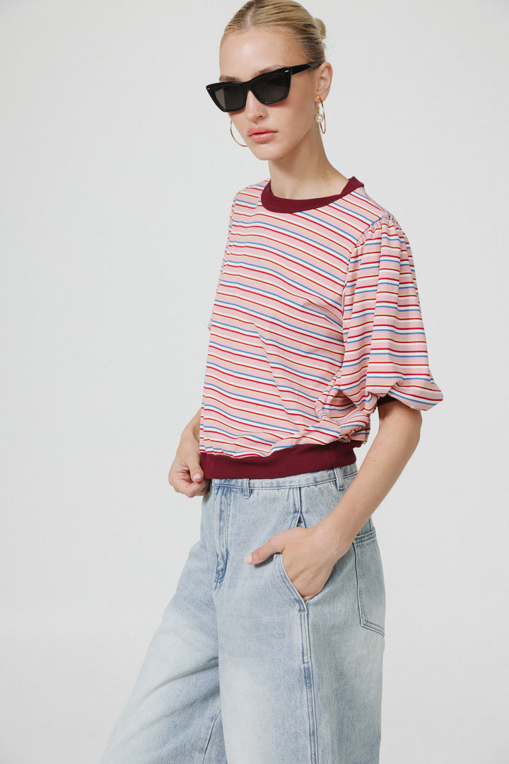 Wonder Pink Striped T-Shirt