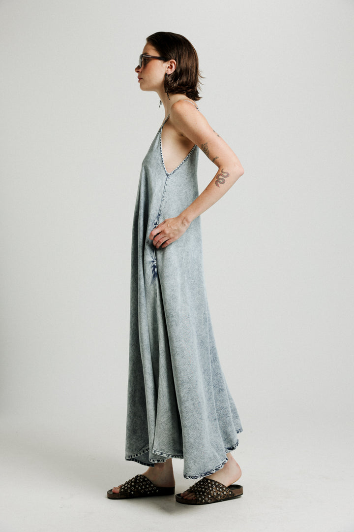 Summerish Light Denim Dress