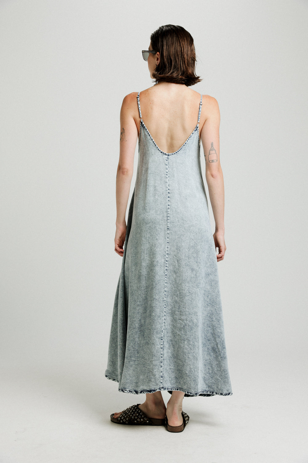 Summerish Light Denim Dress