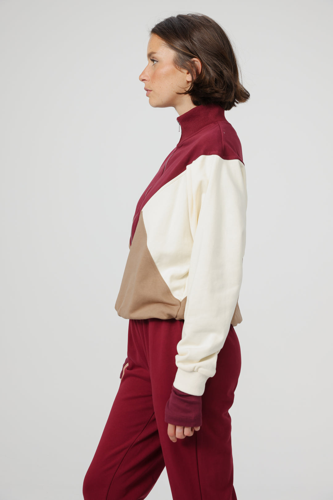 Melting Wine Mix Sweatshirt