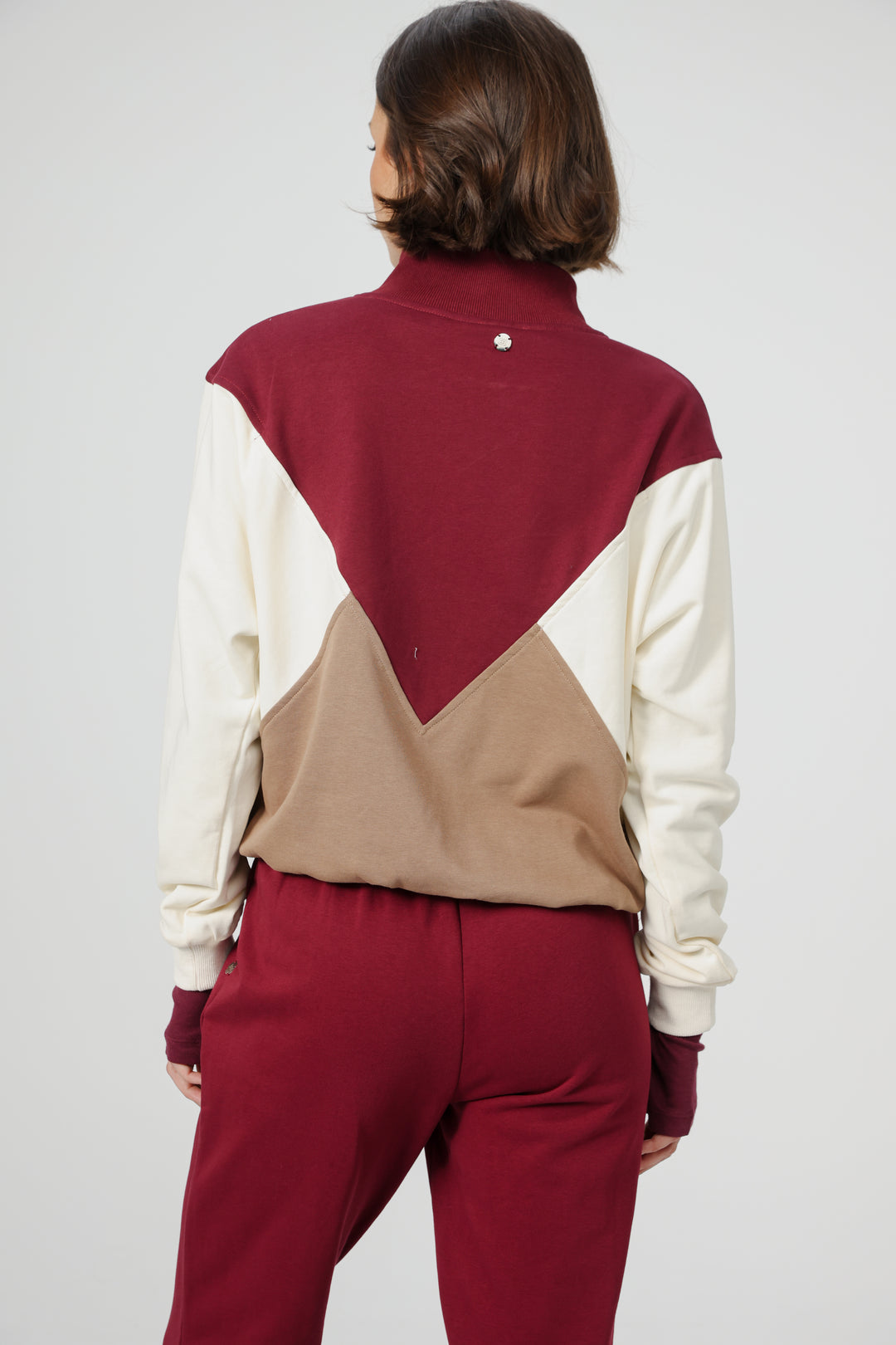 Melting Wine Mix Sweatshirt