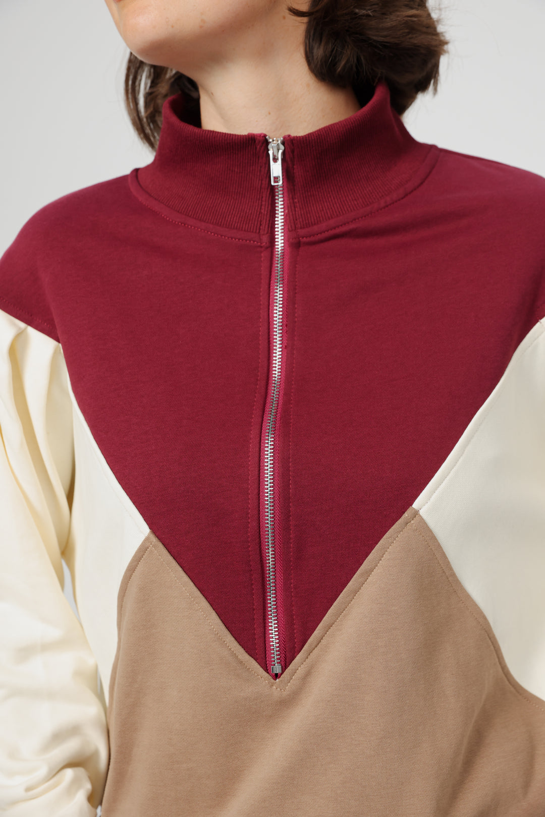 Melting Wine Mix Sweatshirt