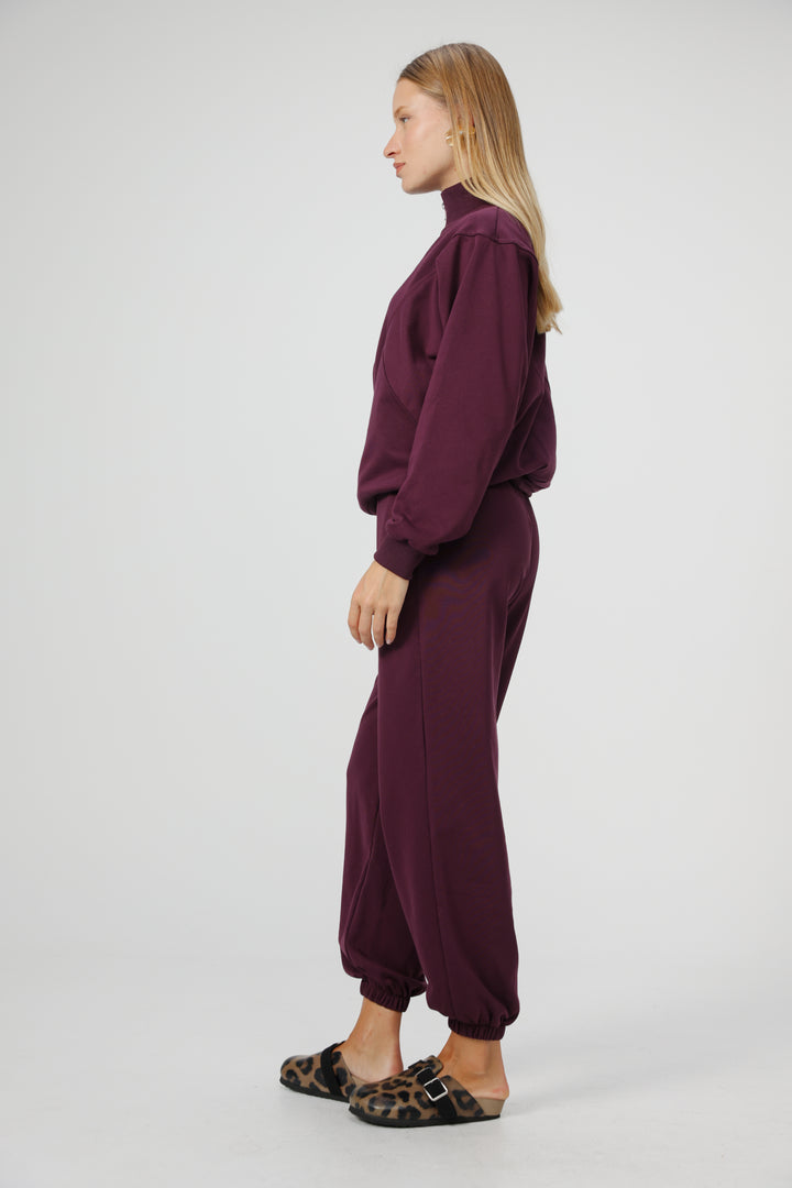 Floating Plum Sweatshirt