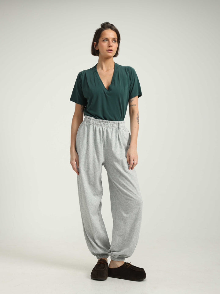 Just V Deep Green T-Shirt