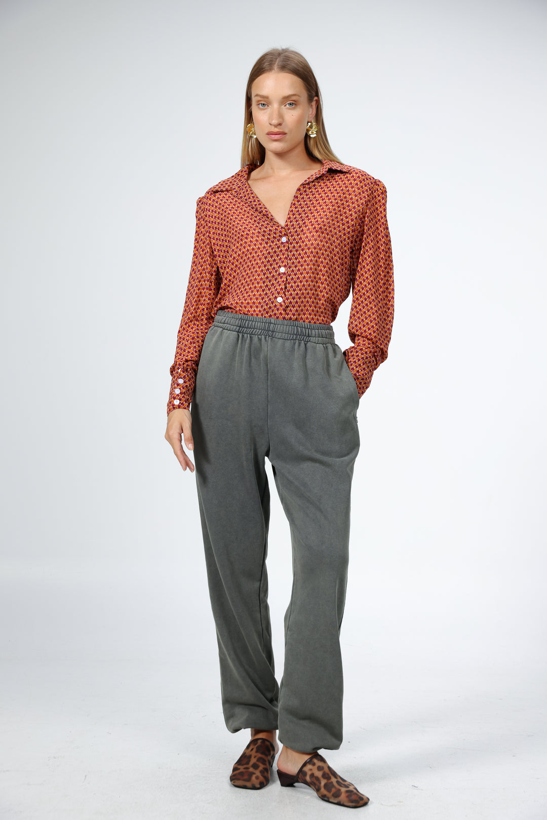 Hearts Buttoned Shirt
