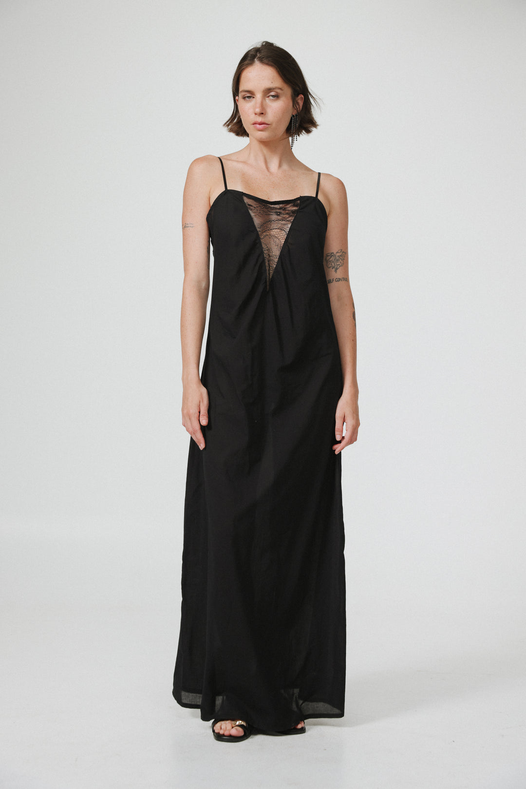 Rome Black Dress
