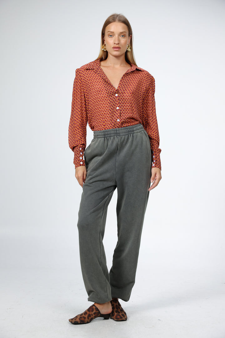 Hearts Buttoned Shirt