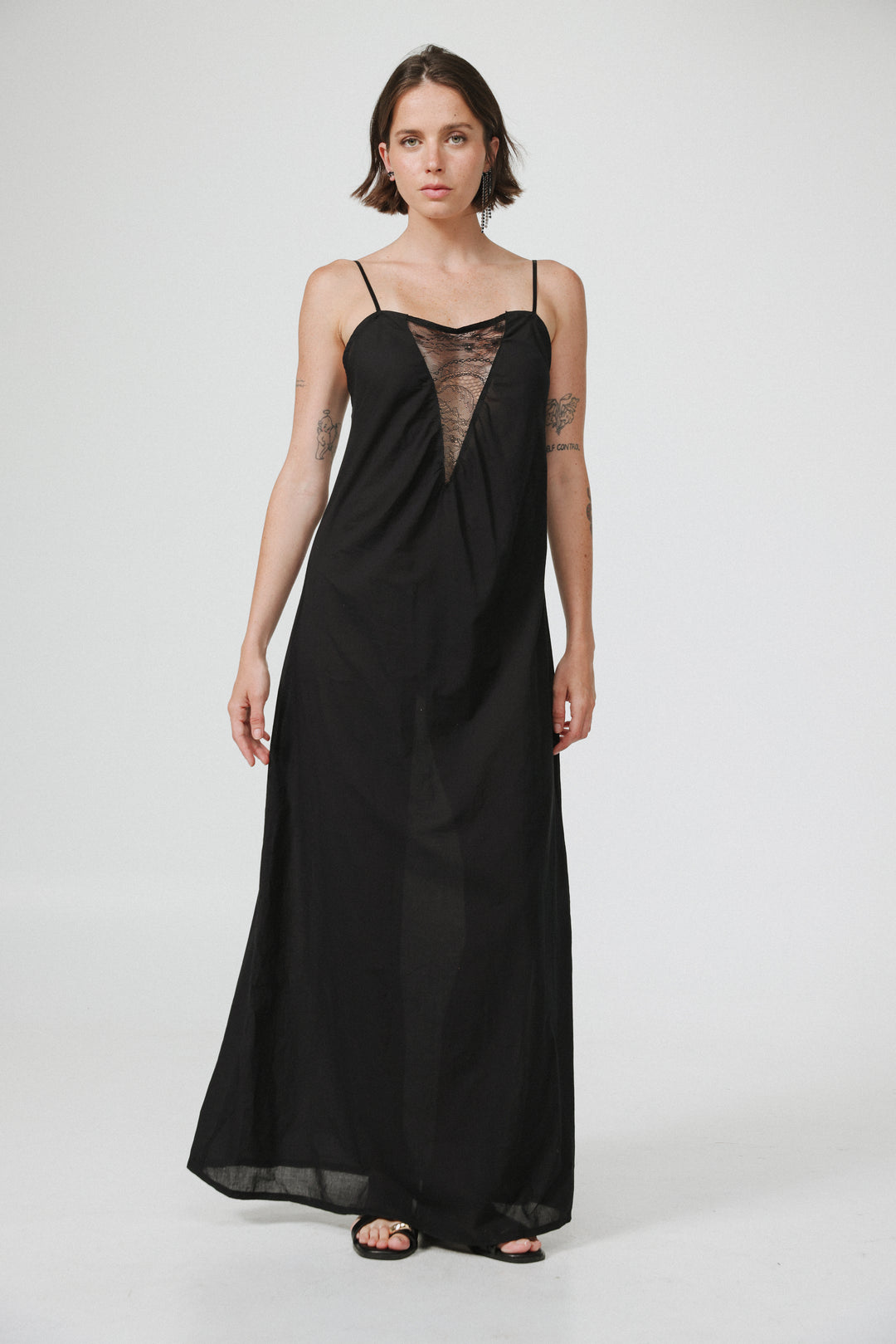Rome Black Dress