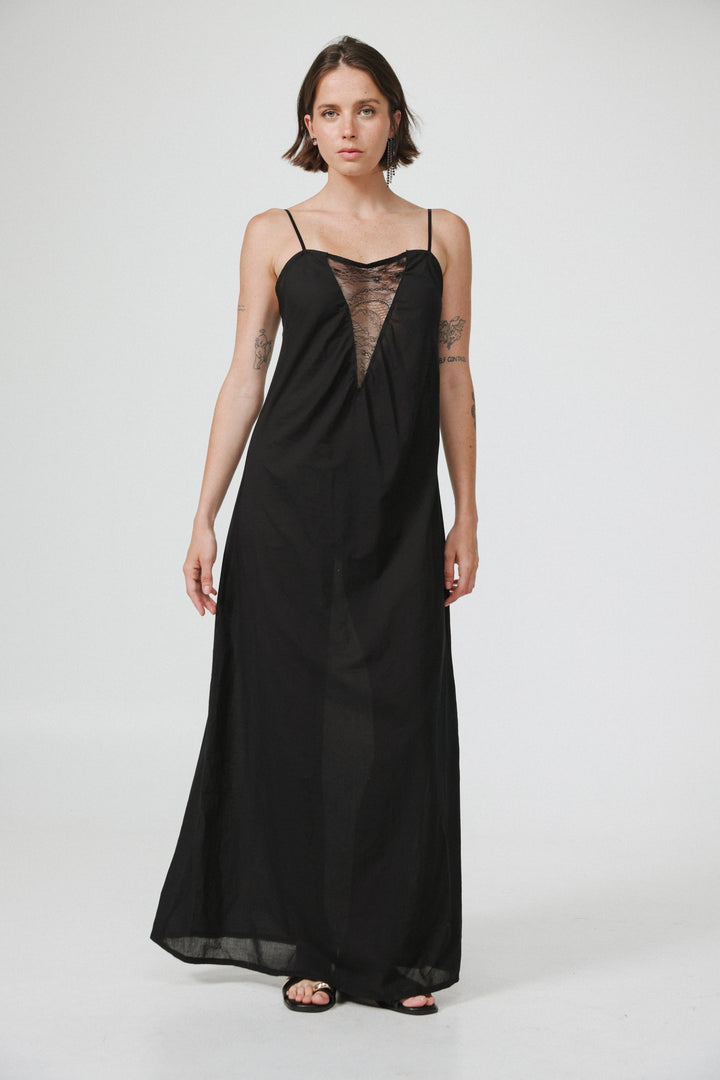Rome Black Dress