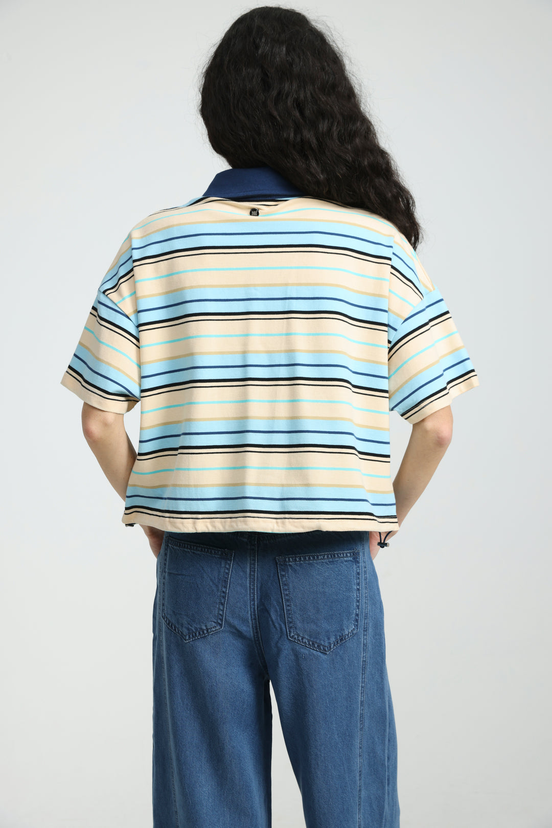 Sound Yellow Striped Polo