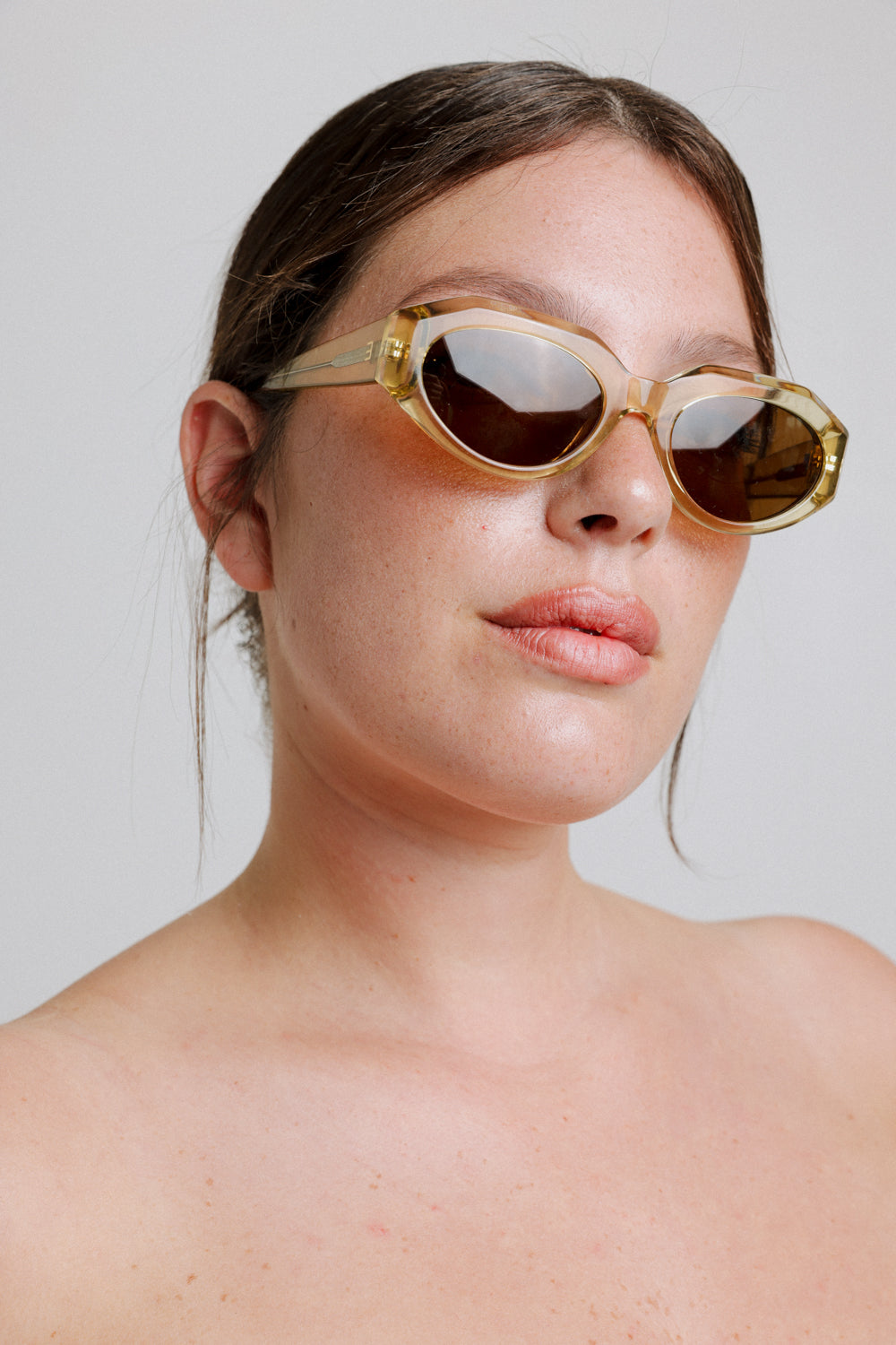 משקפי שמש צבע בלונד לאישה No.2 Blonde Sunglasses