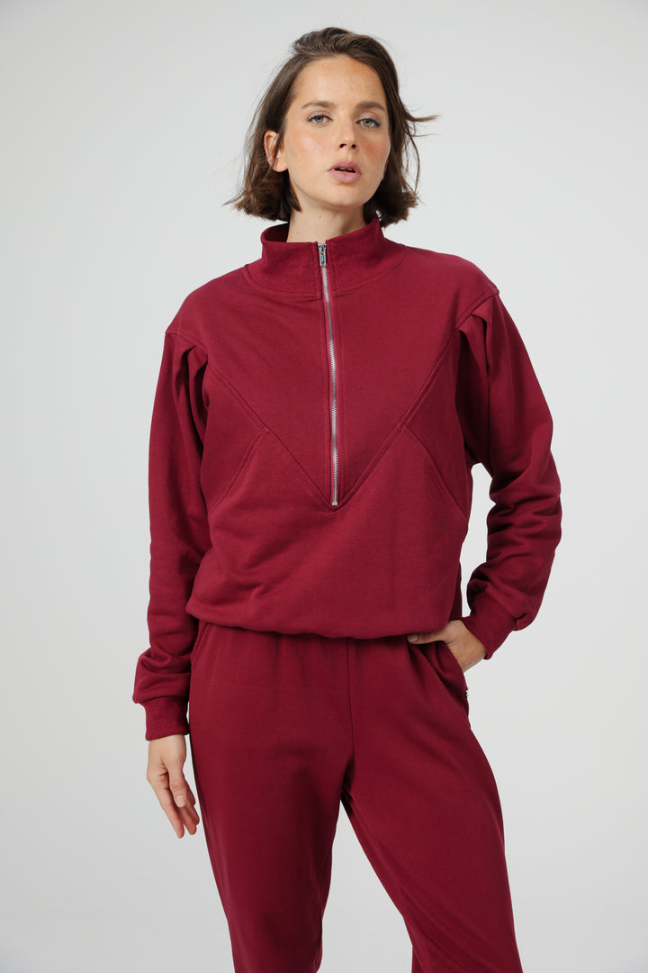 Floating Wine Sweatshirt