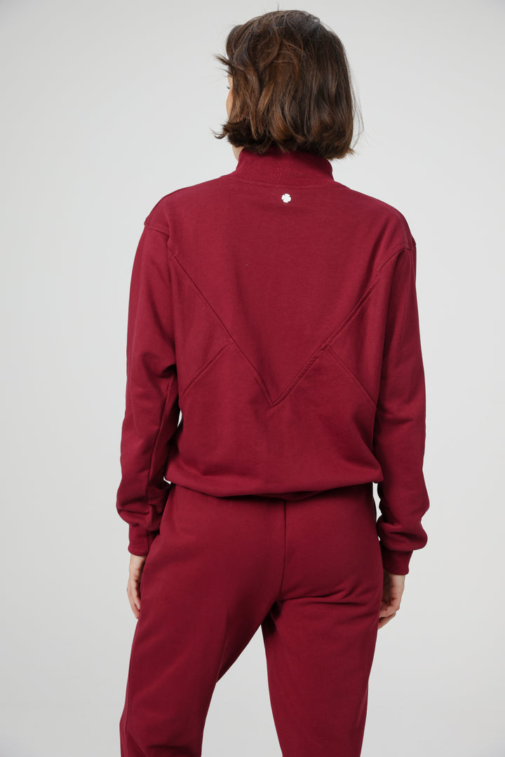 Floating Wine Sweatshirt