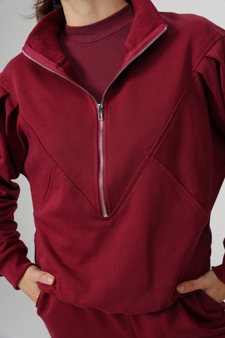 Floating Wine Sweatshirt