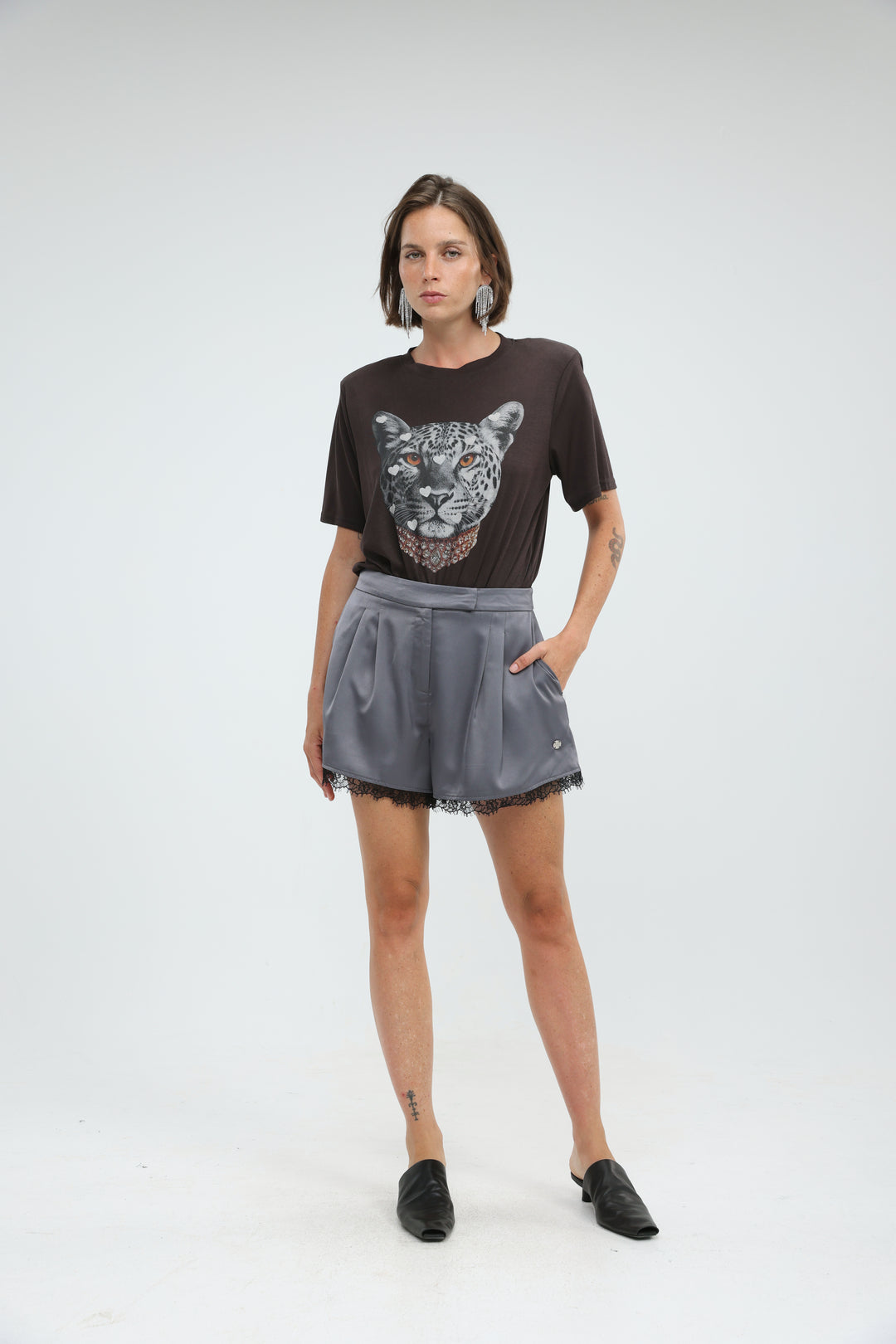 Uffizi Brown Bodysuit