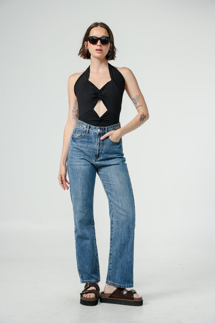 Flying Black Bodysuit