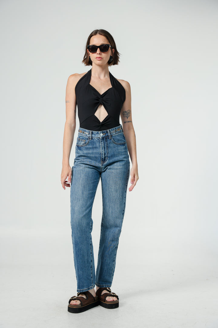 Flying Black Bodysuit