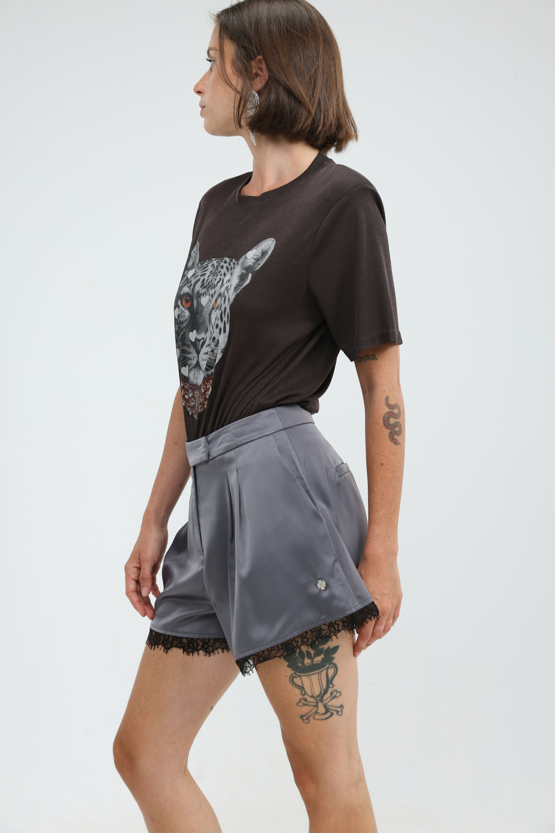 Harmony Grey Shorts