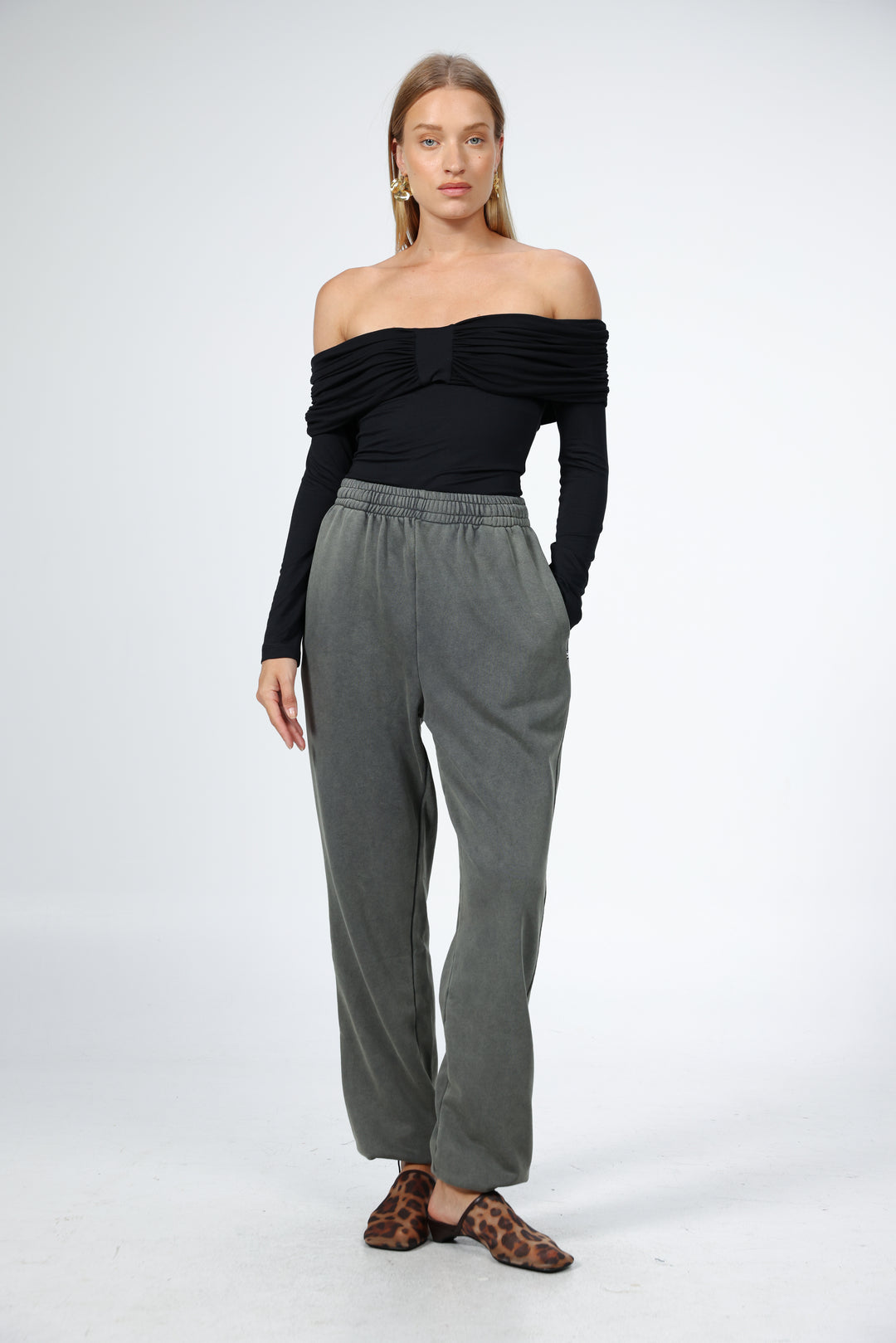 Craving Black Off Shoulder Top