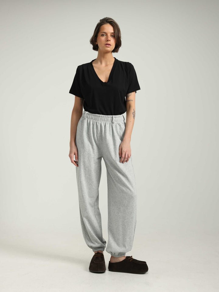 Just V Black T-Shirt