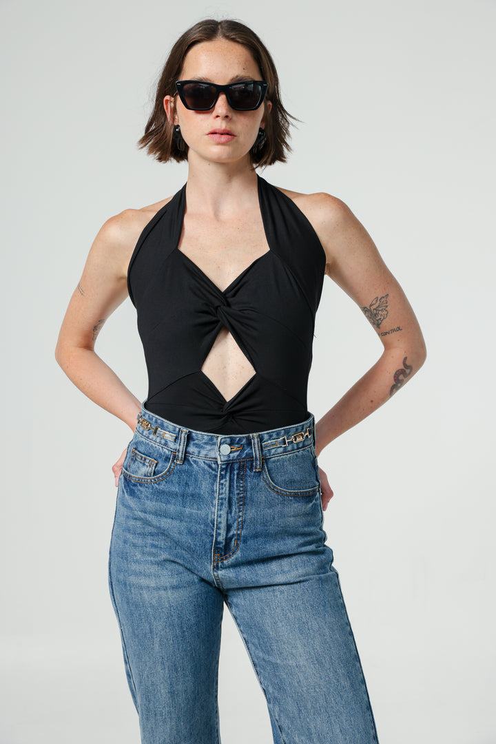 Flying Black Bodysuit