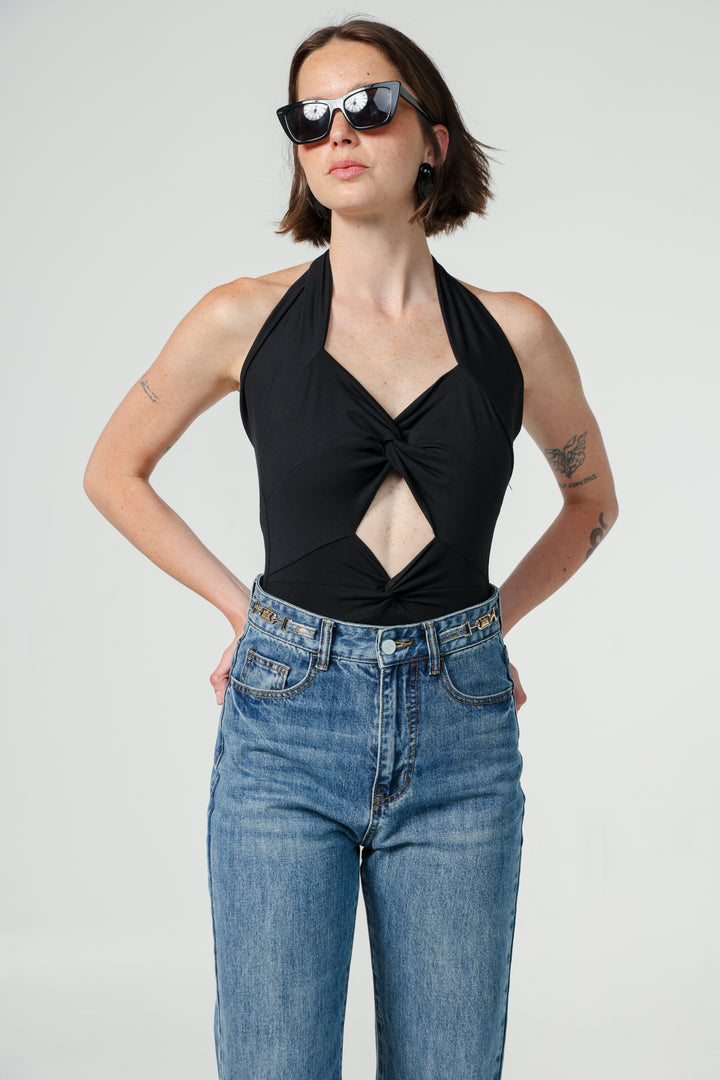 Flying Black Bodysuit