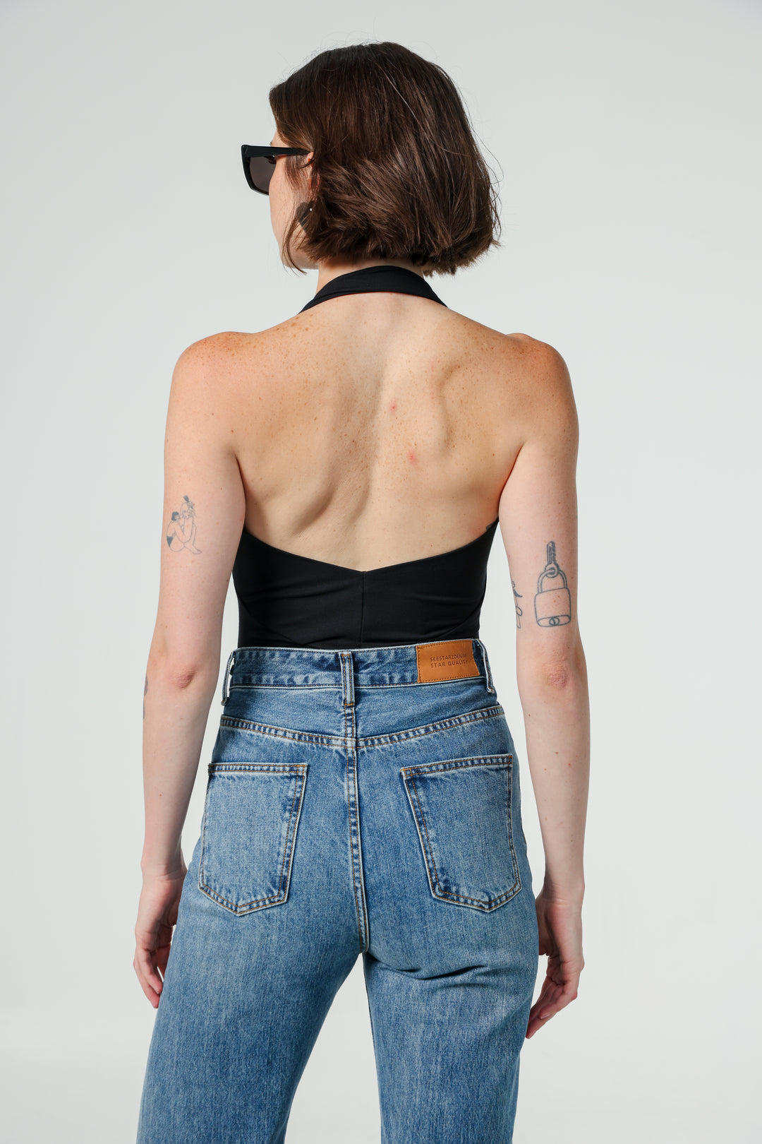 Flying Black Bodysuit