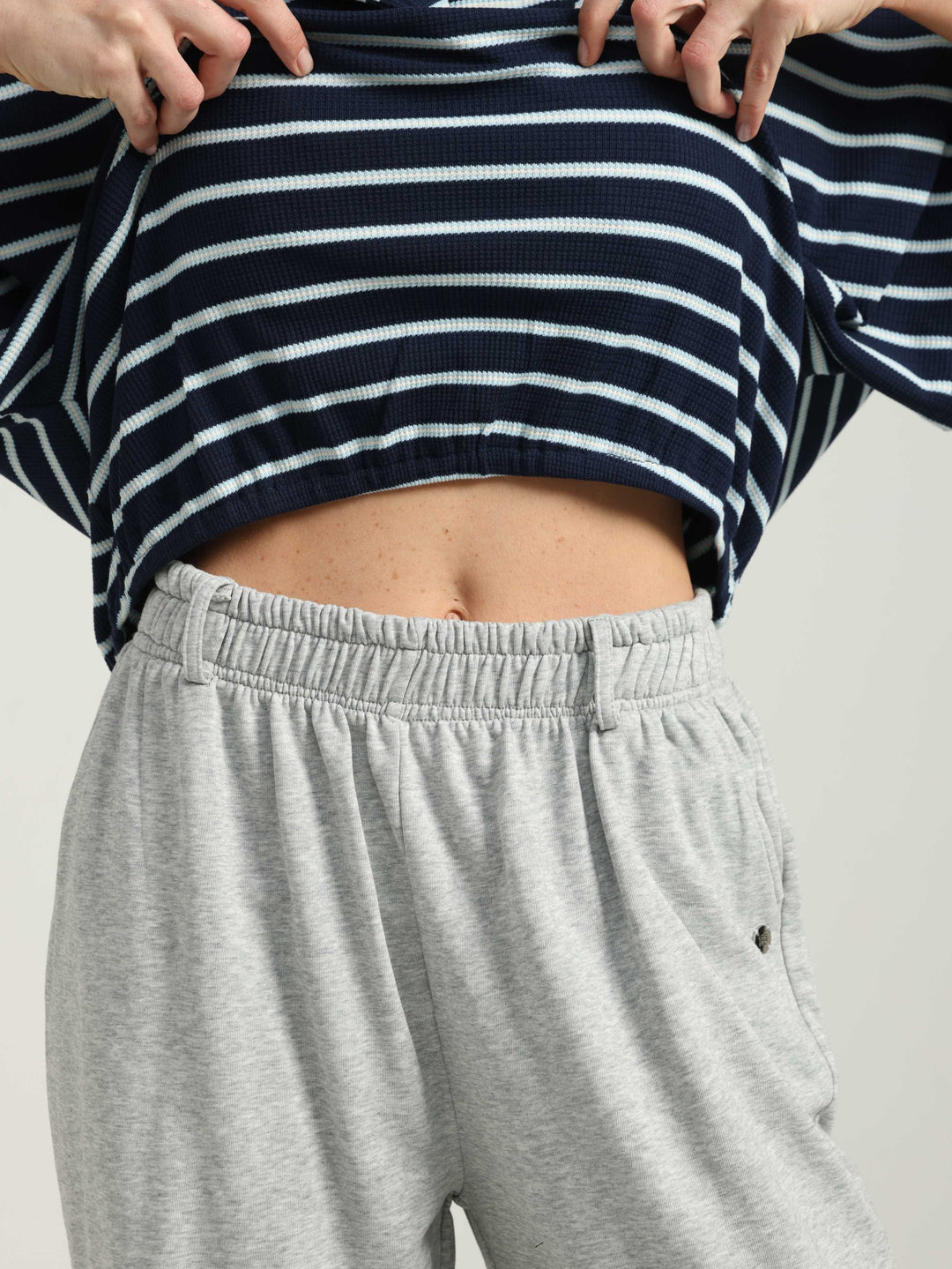 Must Blue Striped Polo