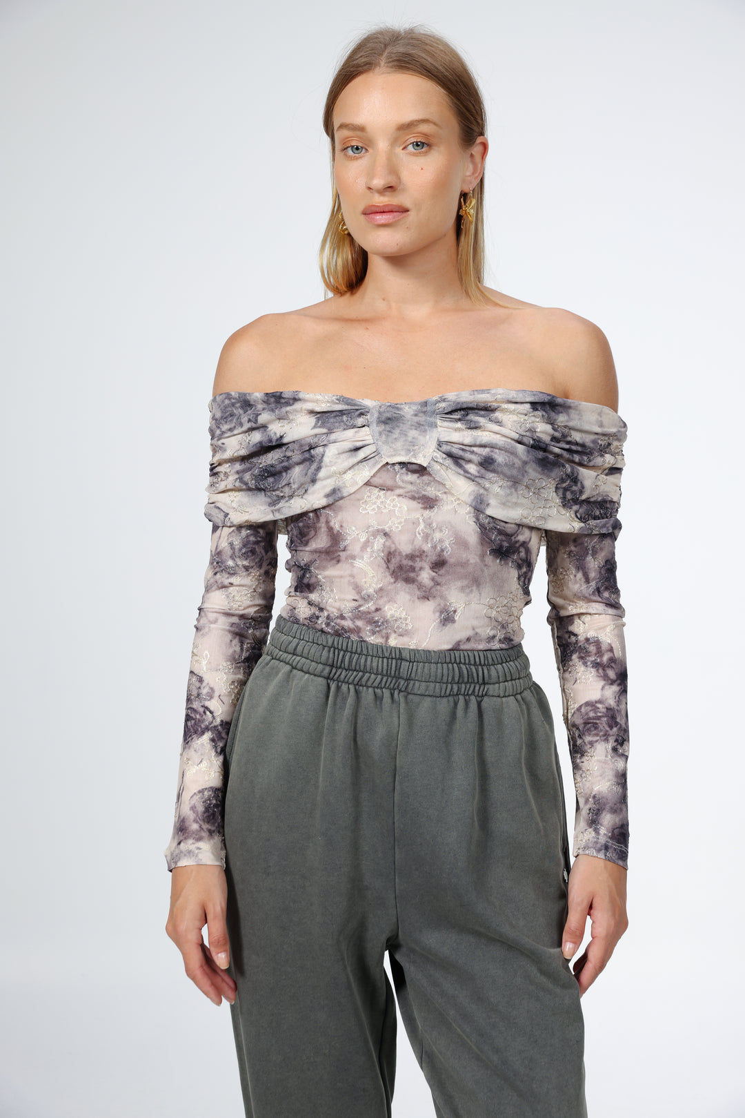 Craving Floral Off Shoulder Top
