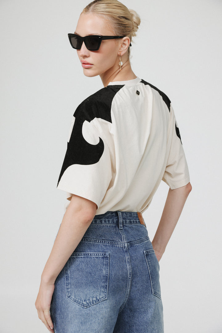 Flame White T-Shirt