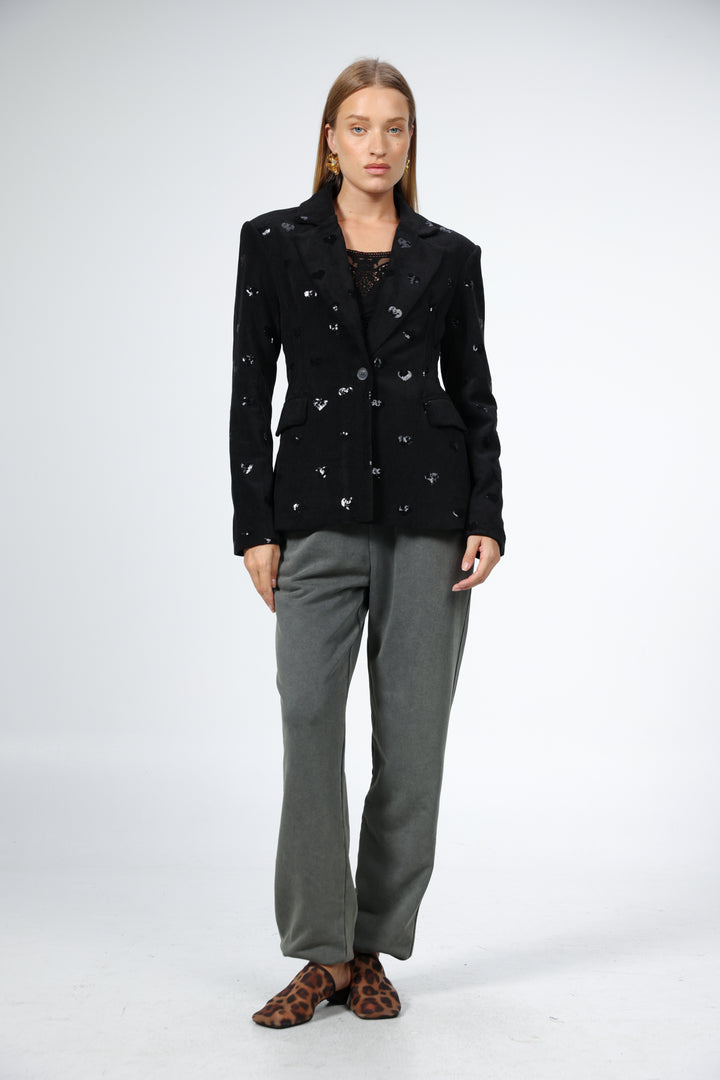 Affection Black Blazer