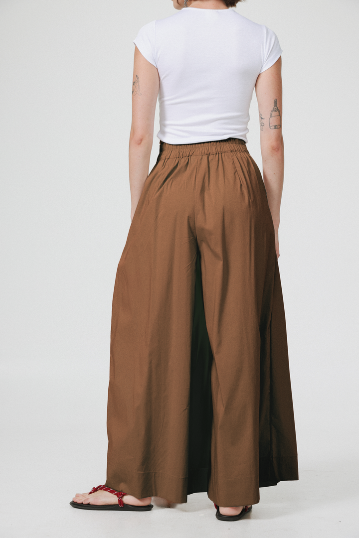 Typing Camel Wide Bottoms