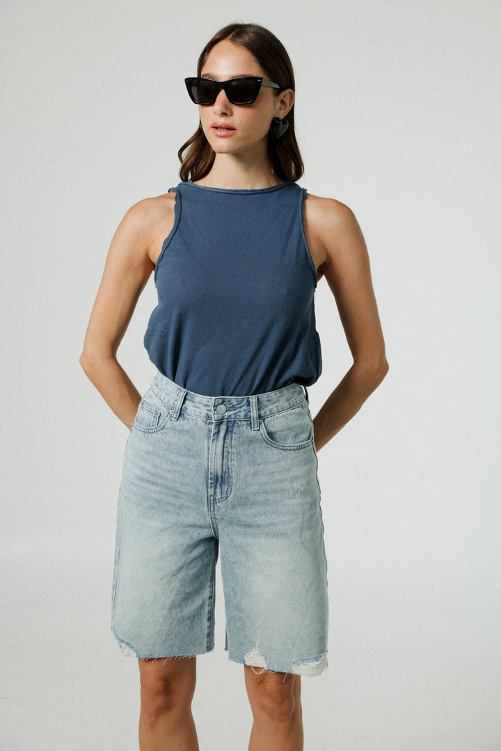 Mimi Blue Tank
