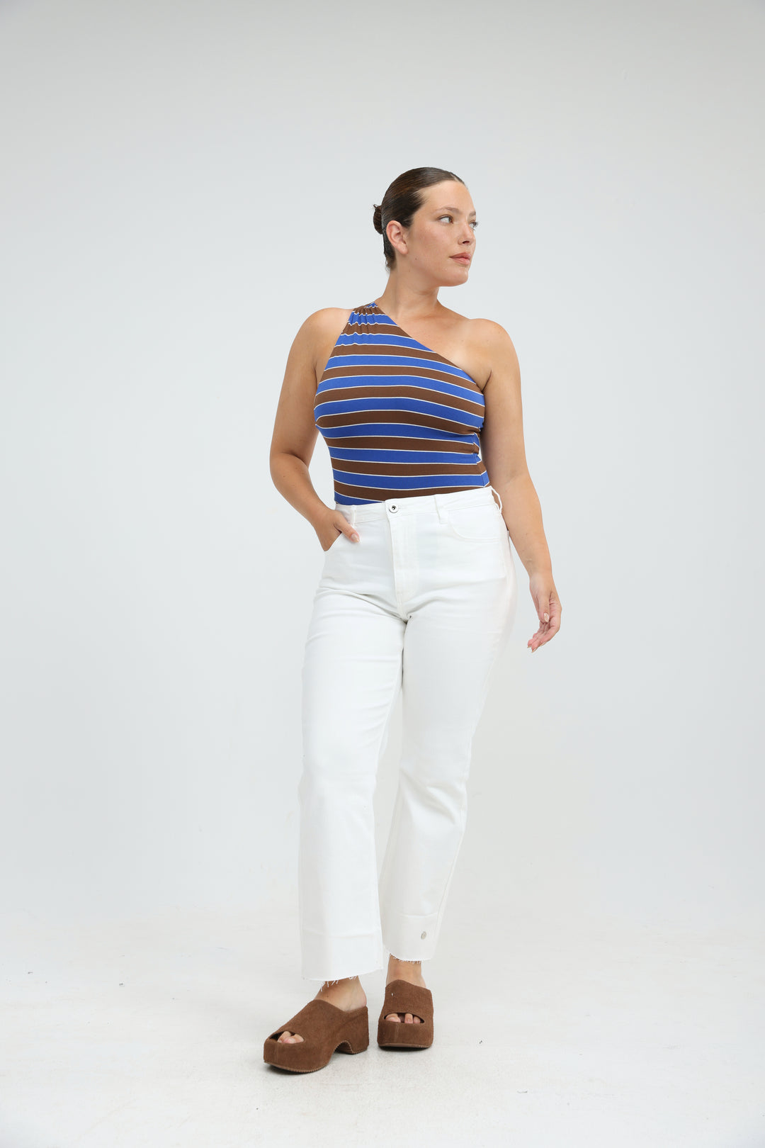 Moonkissed Red Striped Bodysuit