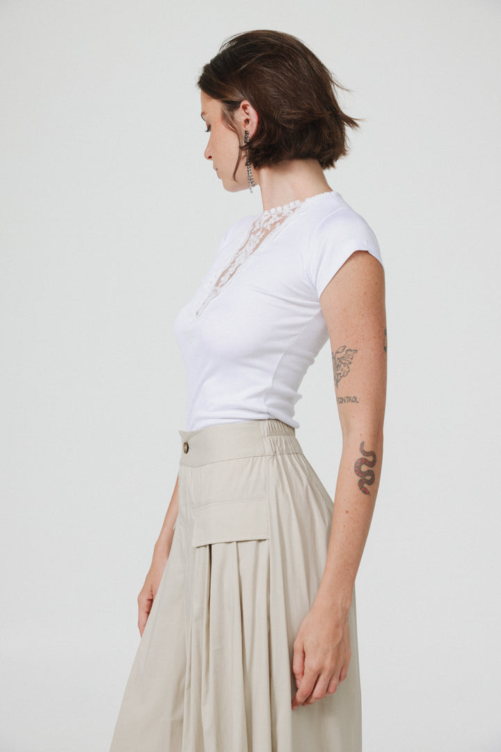 Lobby White T-Shirt