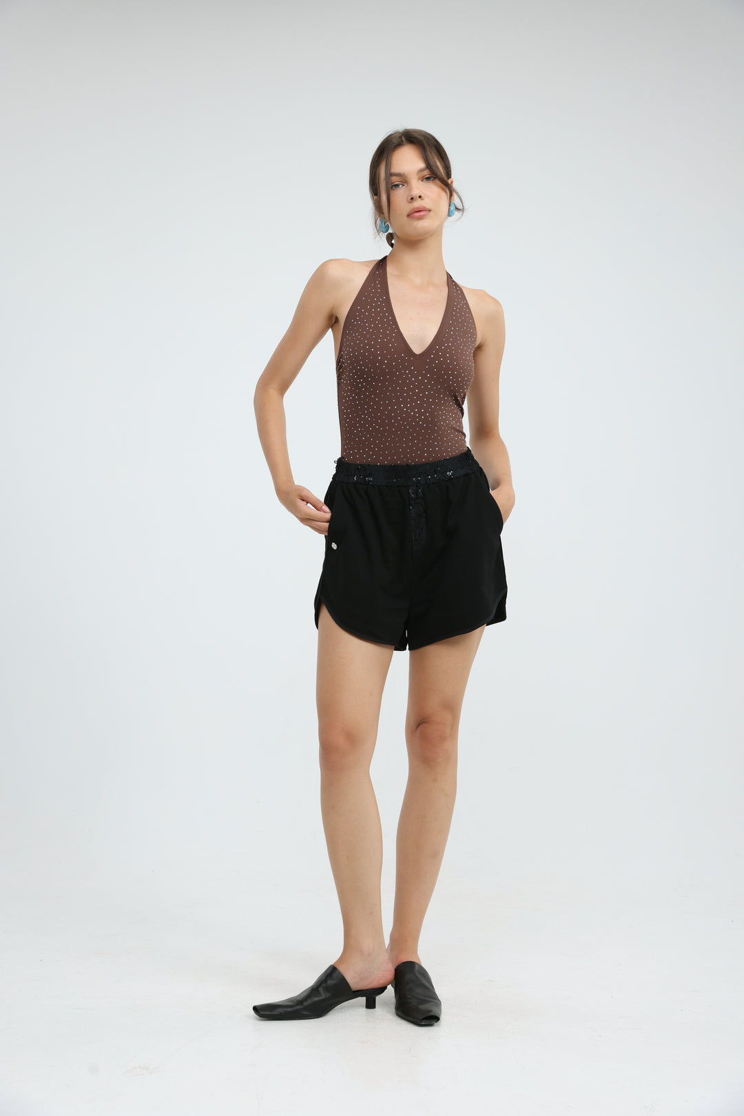 Halo Brown Bodysuit