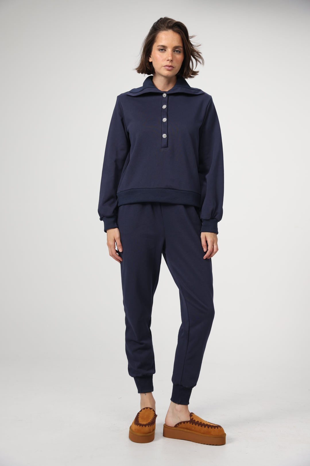 Comfort Navy Joggers
