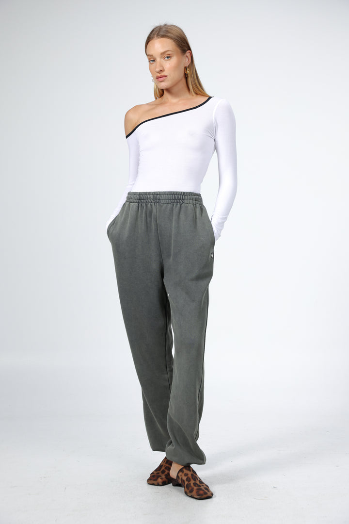 Temptation White Drop Shoulder Top