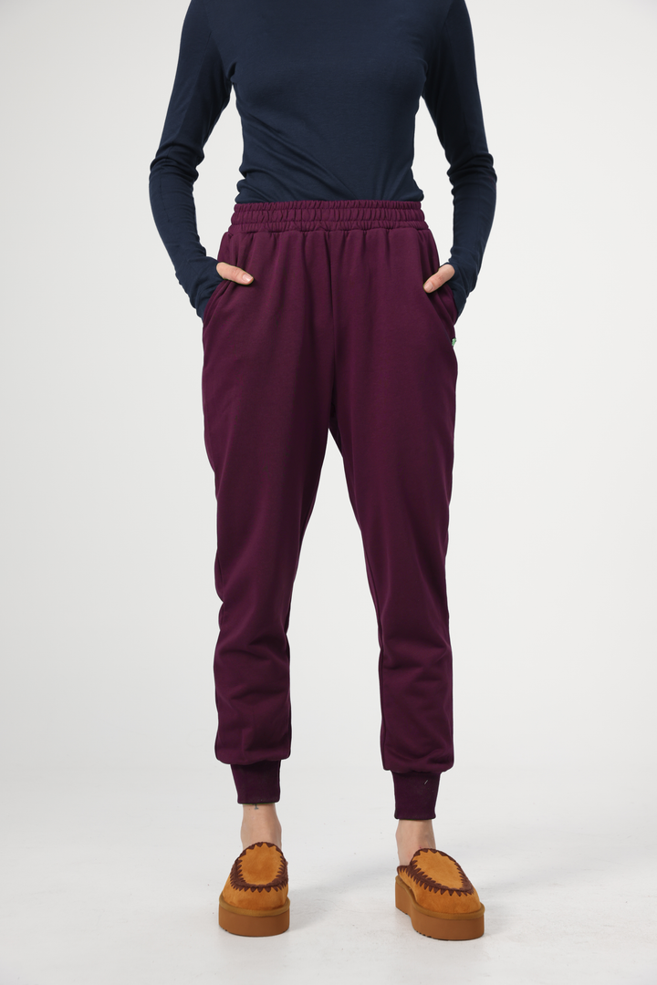 Comfort Plum Joggers