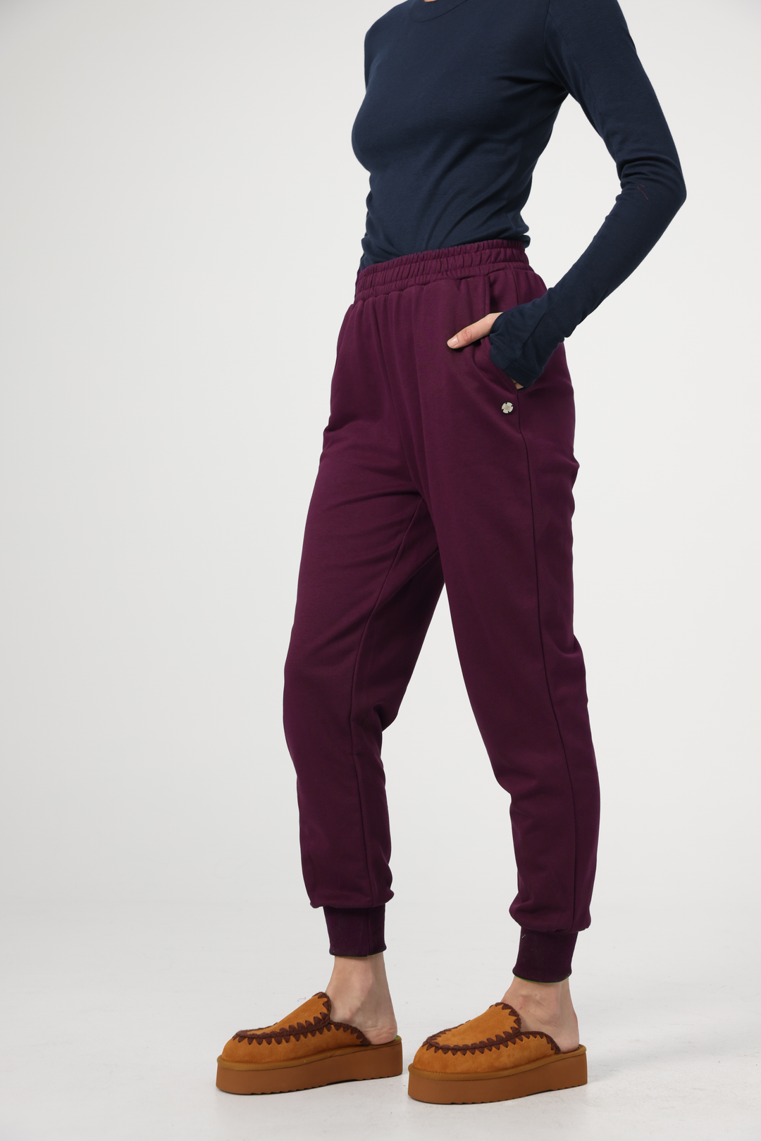 Comfort Plum Joggers