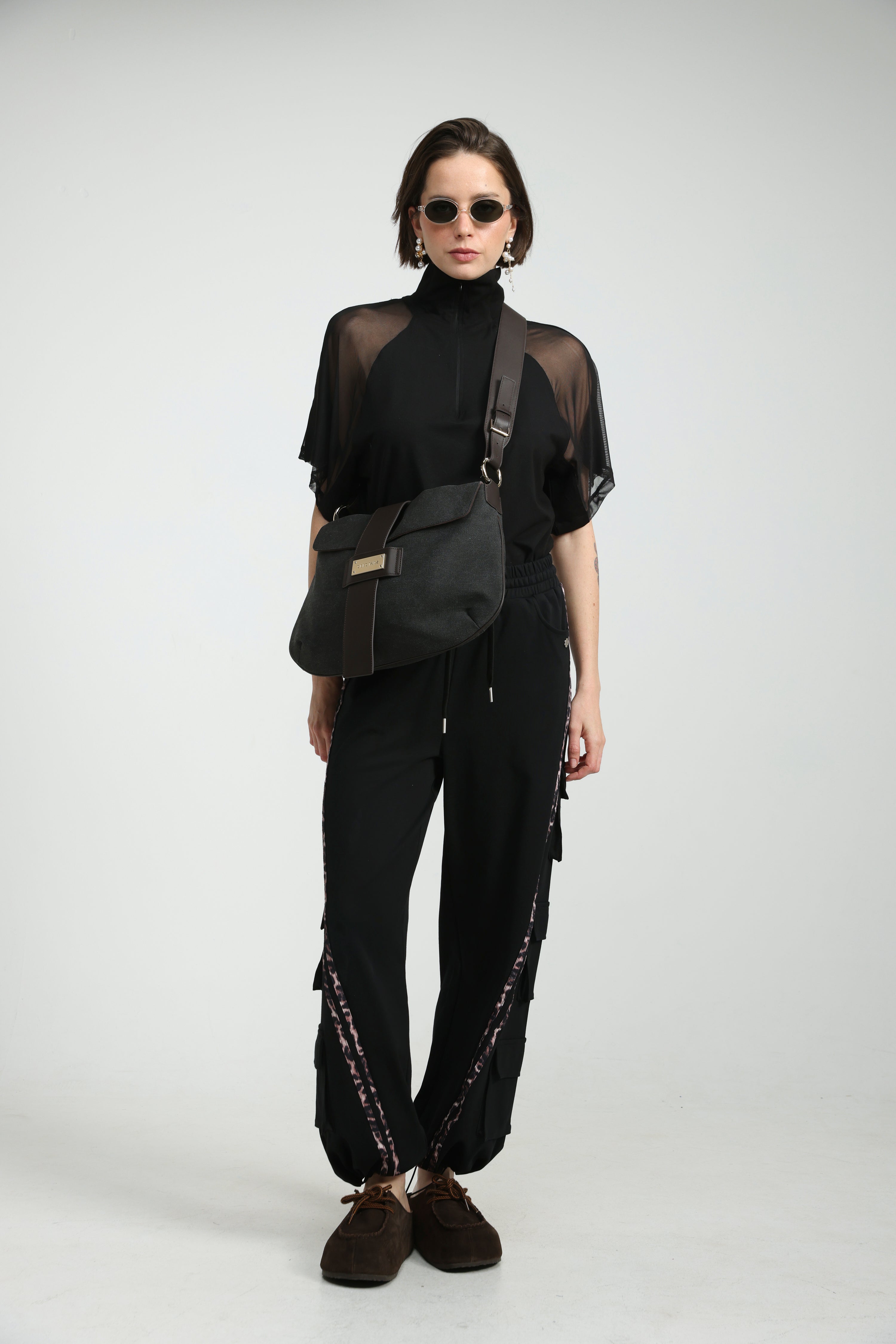 תיק צד שחור Art Black Bag – SEESTARZ