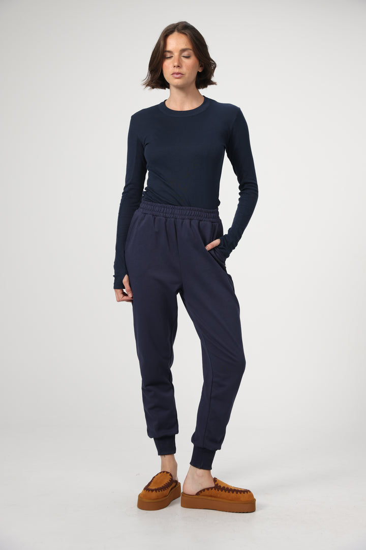 Comfort Navy Joggers