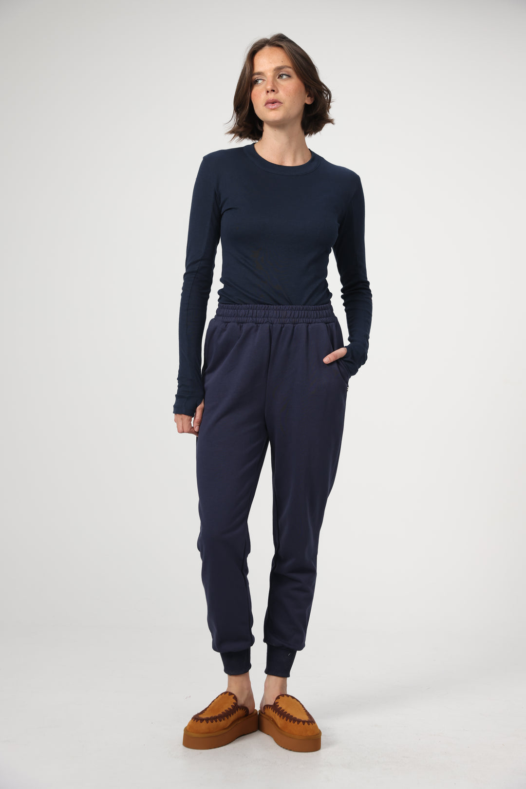 Comfort Navy Joggers